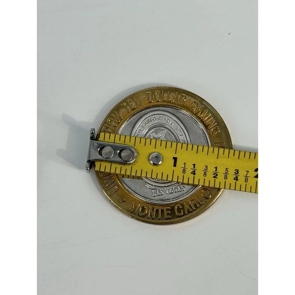Monte Carlo Las Vegas, NV $10 Gaming Token Brewmaster Special .999 Silver